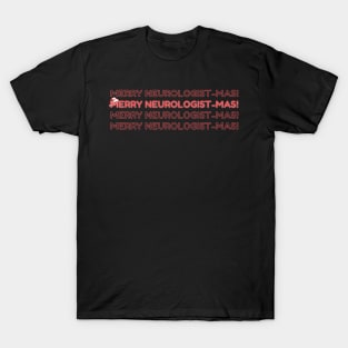 Merry Christmas neurology doctor T-Shirt